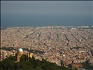 Barcelona - View from Tibidabo - Eixample